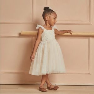 Noralee Camilla dress Natural Size 6 months NWT in original packaging